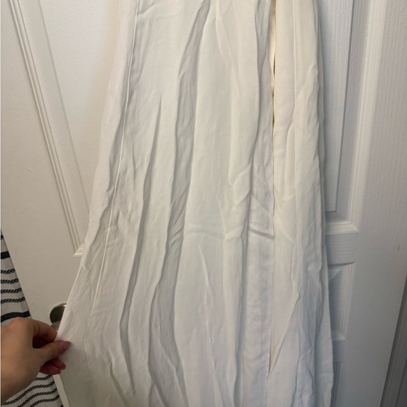 Reformation Winslow Ivory Wrap Dress - Picture 4 of 6